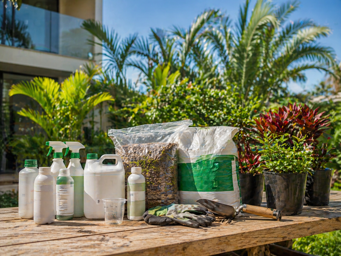 Paisajismo alineado con arquitectura moderna y diseño exterior