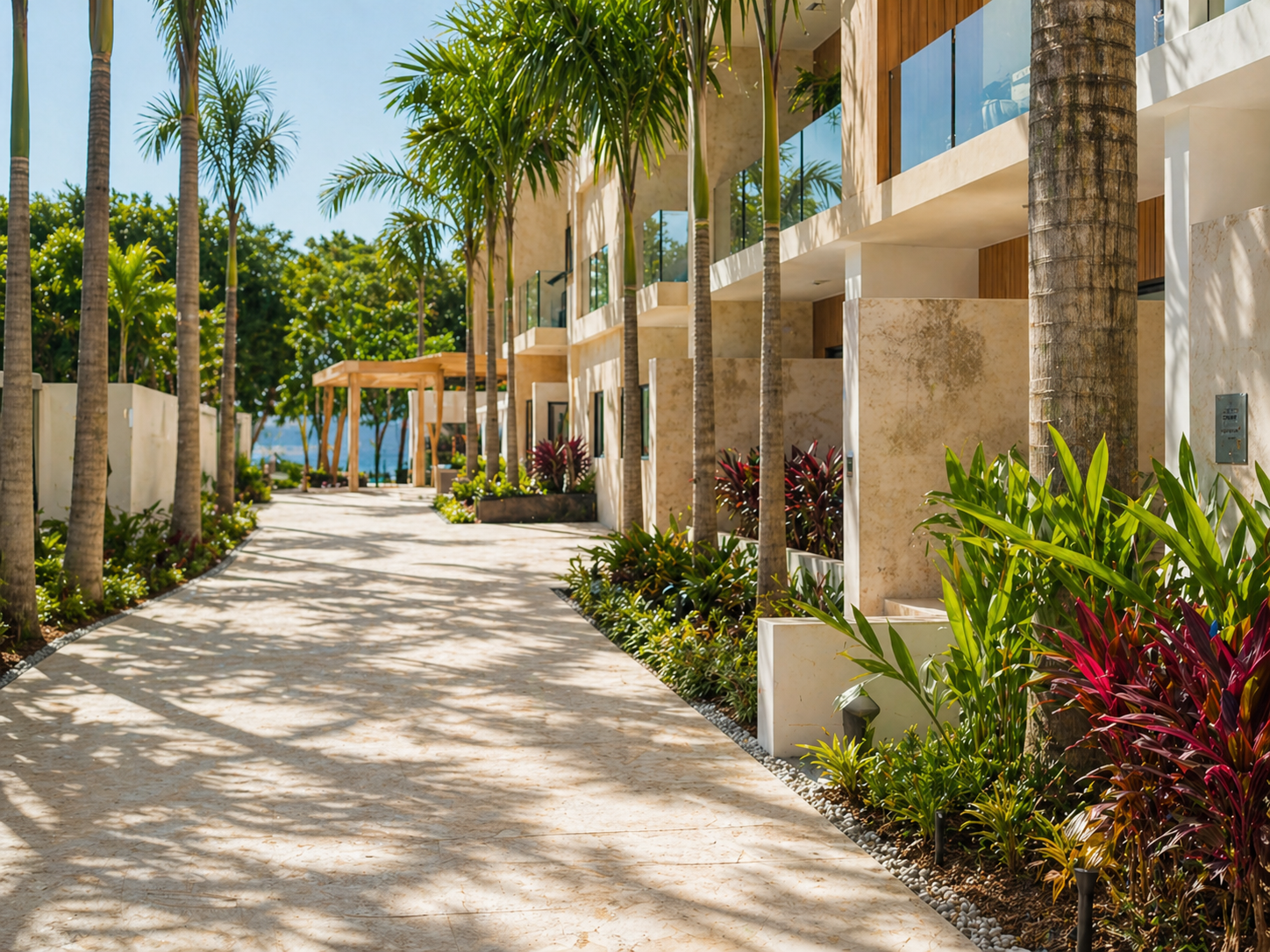 Paisajismo premium para hoteles, resorts y proyectos turísticos